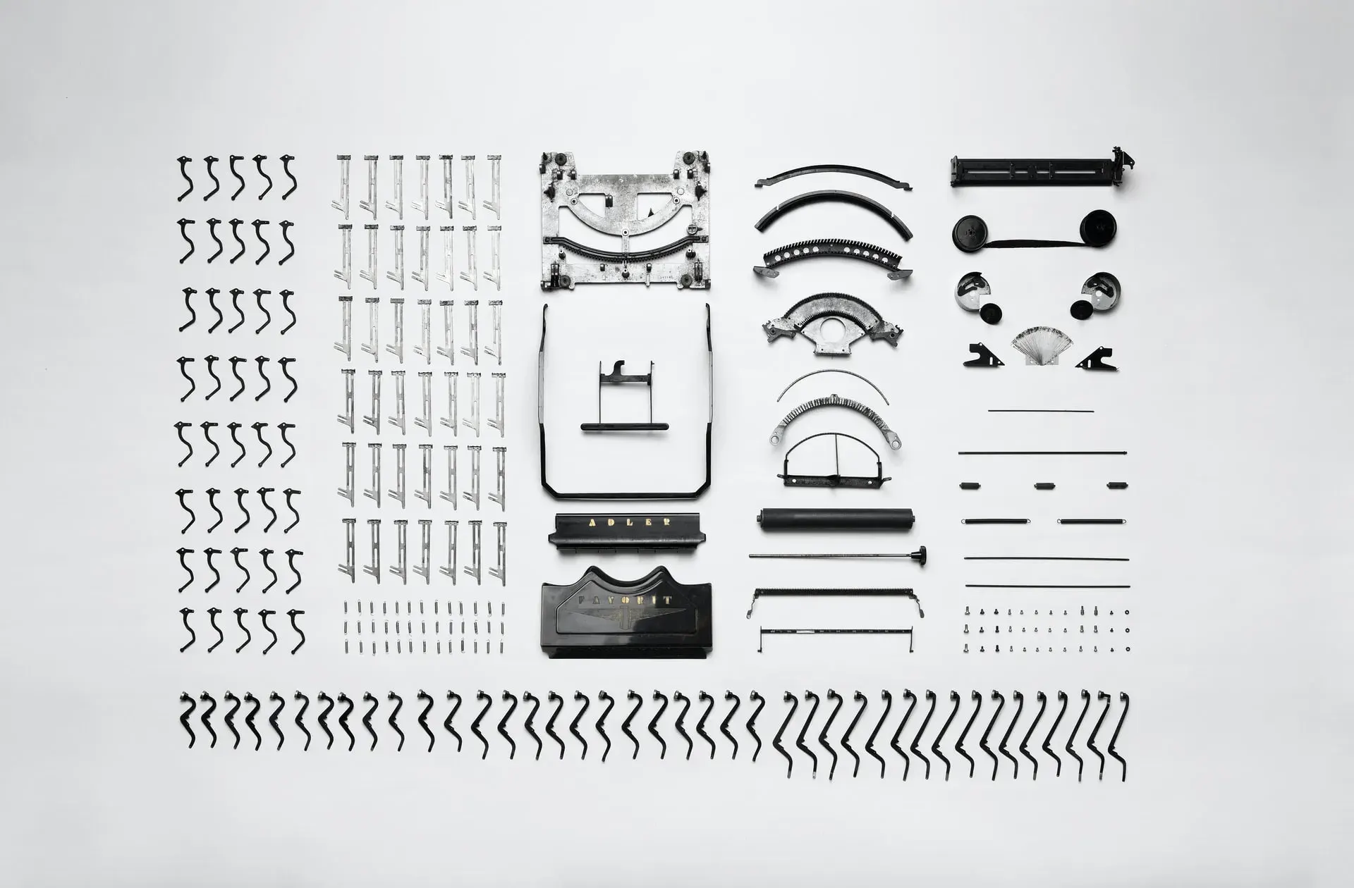 Disassembled Typewriter